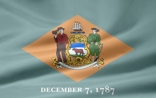 Delaware flag picture