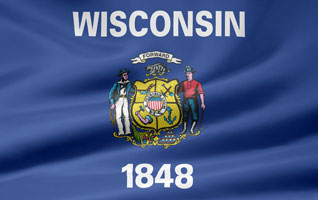 Wisconsin flag picture